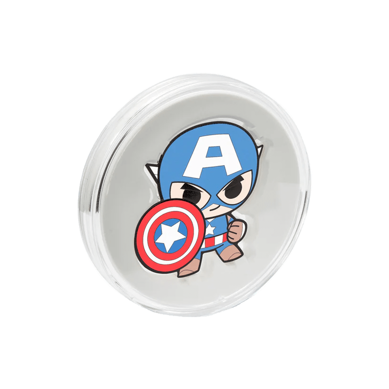 Buy 1 oz Marvel Mini-Hero Captain America Coin (2021) | Price in